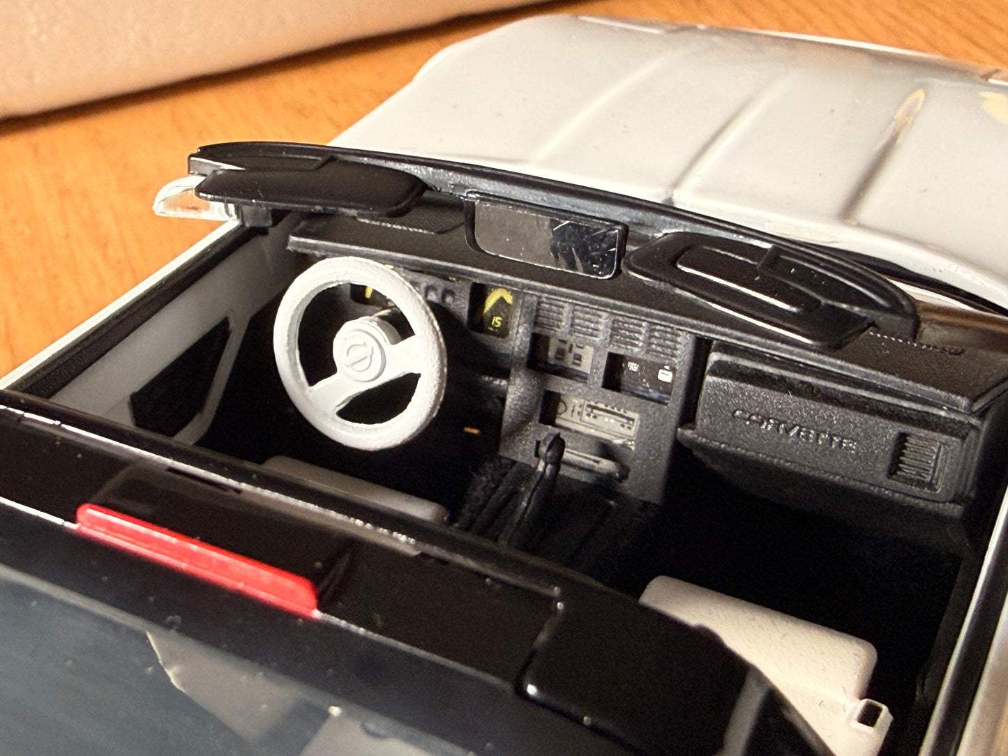 Franklin Mint - 1:24 1988 Chevrolet Corvette.