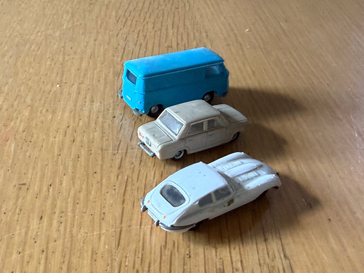 EKO 1:87 HO Scale - Three HO Scale Cars