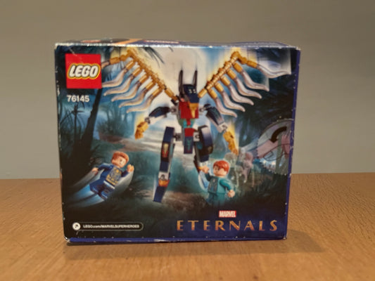 Lego 76145 - Lego Marvel Eternals Aerial Assault. BNIB. Box worn.