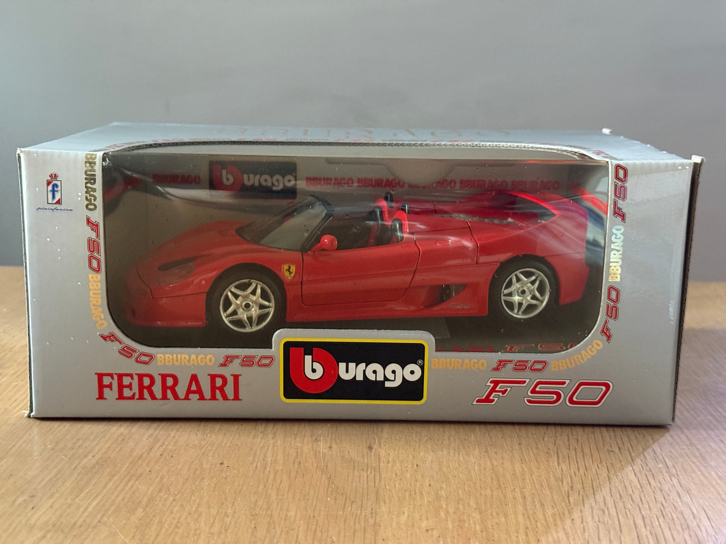 Bburago 1:18 Diecast Model 3352 - Ferrari F50 (1995) - Mint Condition