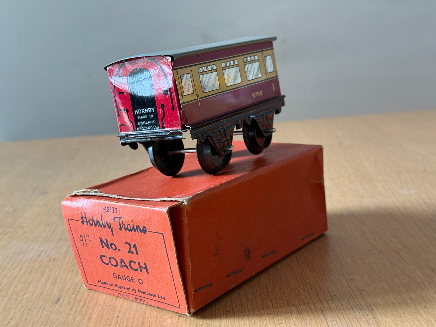 Hornby O Gauge Tinplate Coach