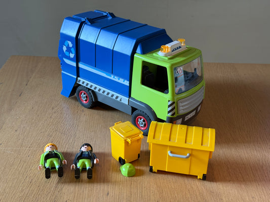 Playmobil 6110 - Recycling Truck. Pre-owned.