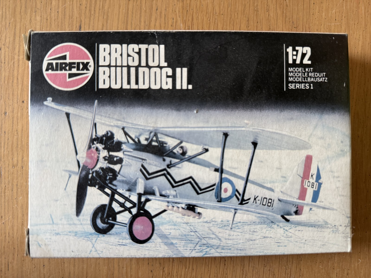 Airfix 1:72 Plastic Model Kit - Bristol Bulldog II.