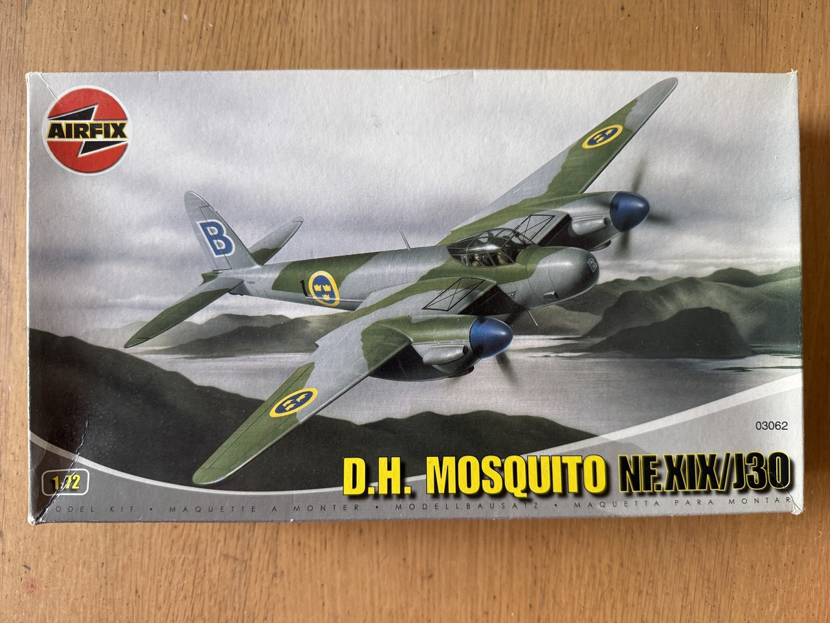 Airfix 1:72 Plastic Model Kit 03062 - D.H. Mosquito NF.XIX./J30