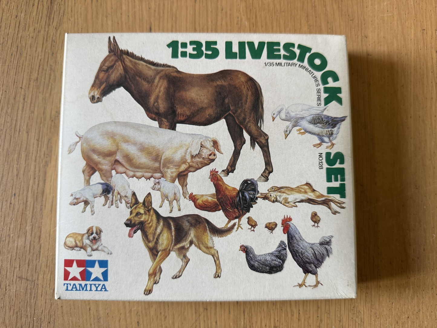 Tamiya 1:35 Plastic Model Kit - Livestock Set
