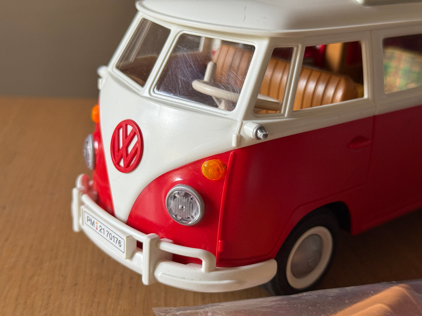 Playmobil 70176 - VW T1 Camping Bus Campervan. Pre-owned.