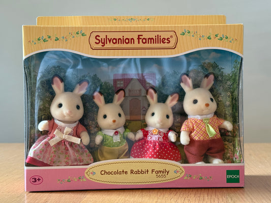 Sylvanian Families 5655 - Chocolate Rabbit Family. BNIB