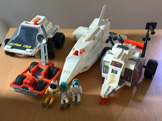 Vintage Fisher Price Alpha Star Space Toys