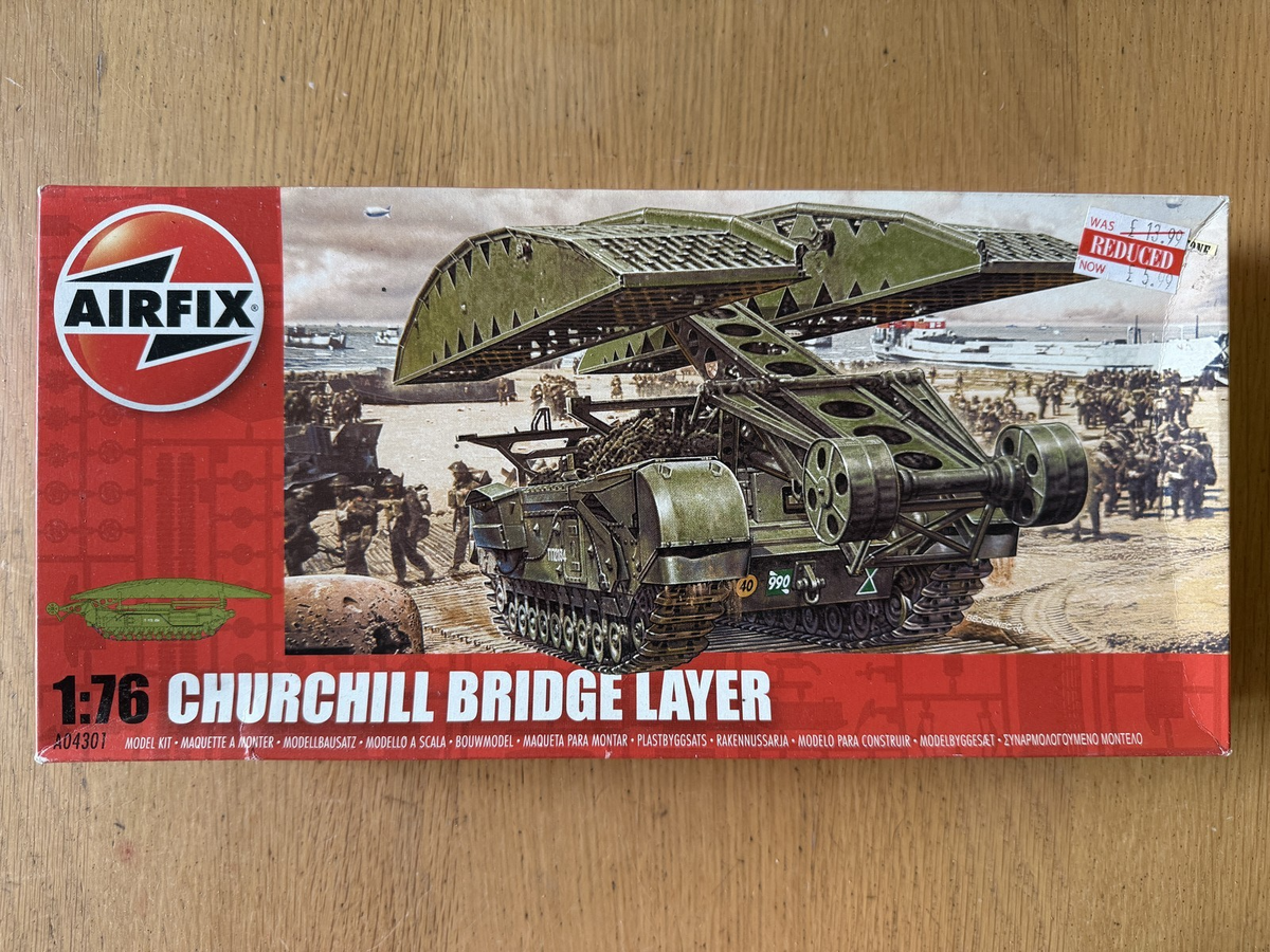 Airfix 1:76 Plastic Model Kit - Churchill Bridge Layer