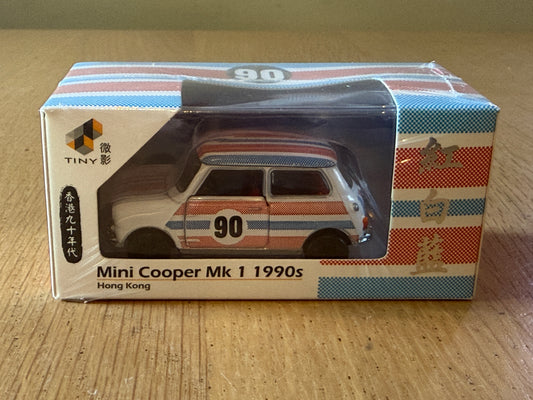Tiny City Diecast Model - 1:50 Mini Van Series - Mini Cooper Mk I 1990s. BNIB