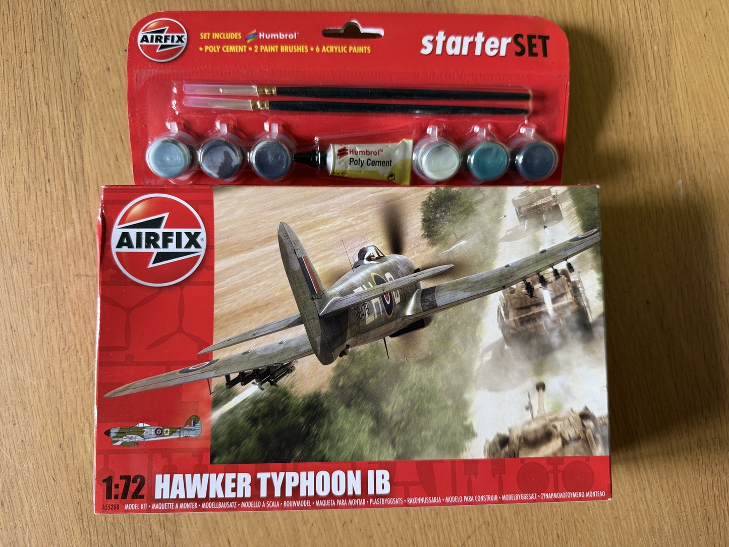 Airfix 1:72 Plastic Model Kit A55206 - Hawker Typhoon IB