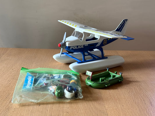 Playmobil 70779 - Police Sea Plane. Pre-owned.
