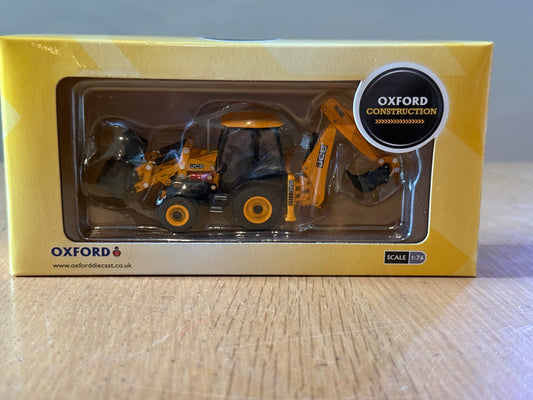 Oxford Diecast 1:76 Scale - JCB 3CX. Eco Backhoe Loader. BNIB