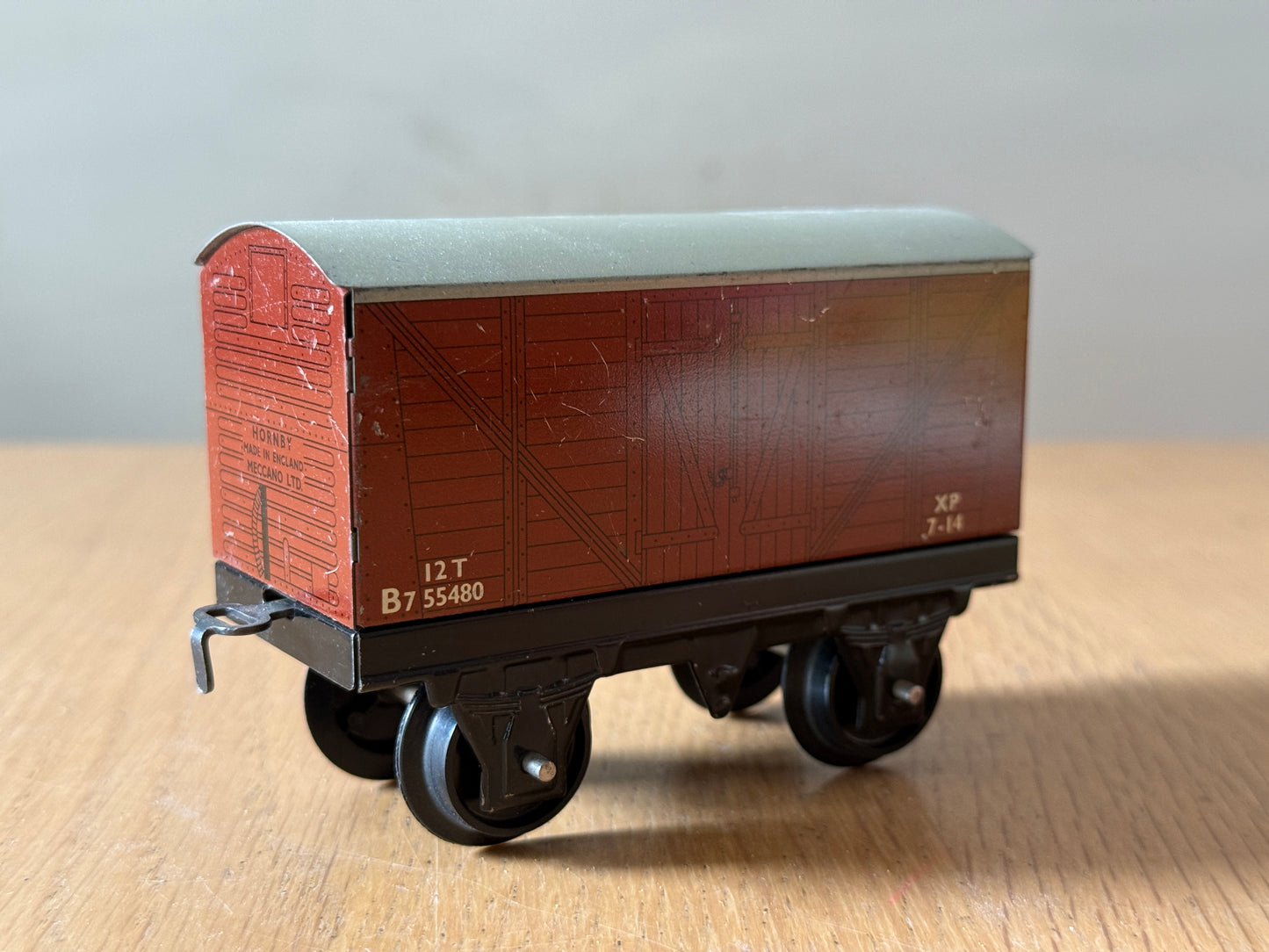 Hornby O Gauge Tinplate Box Van