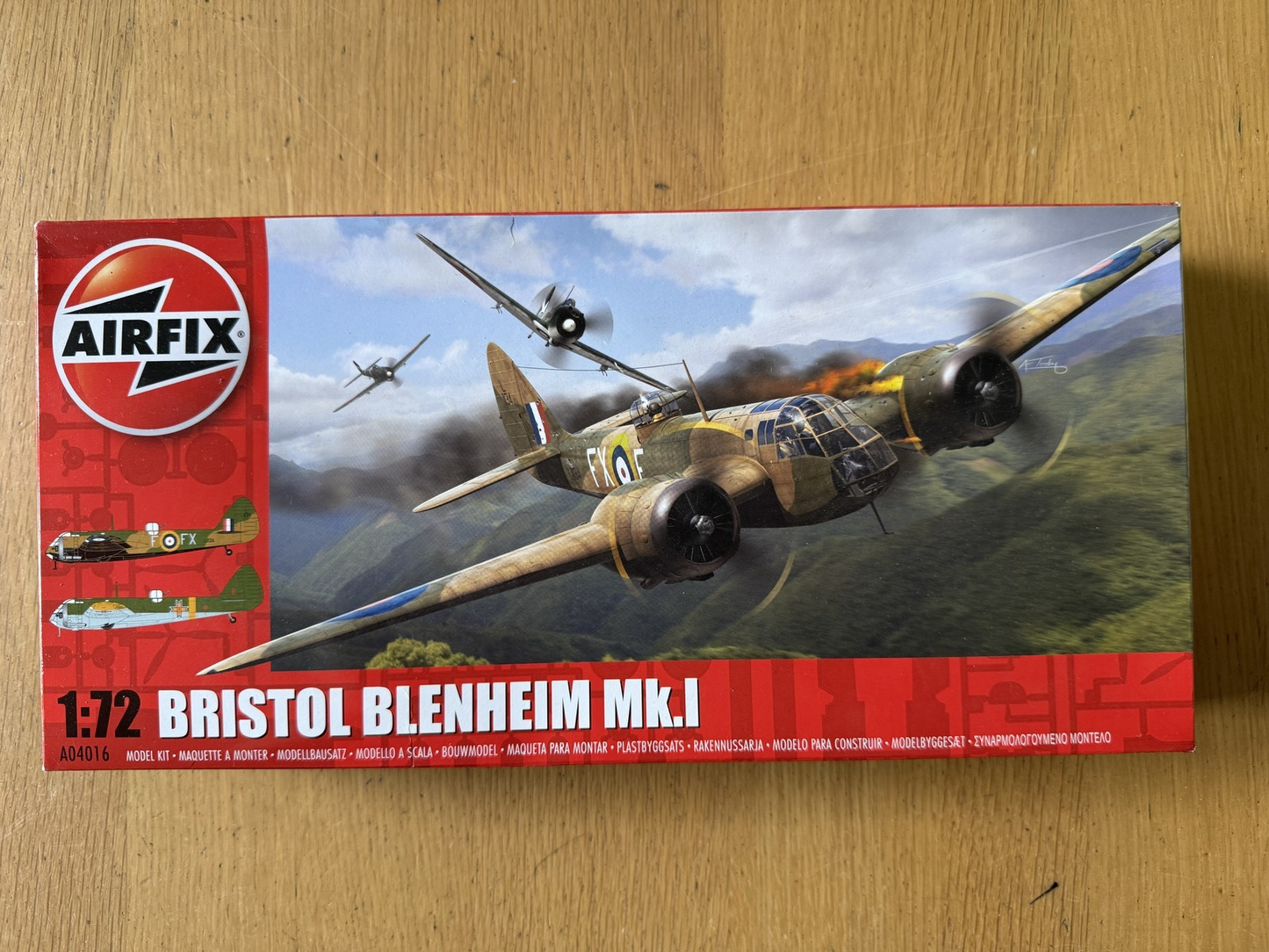 Airfix 1:72 Plastic Model Kit - Bristol Blenheim Mk.I