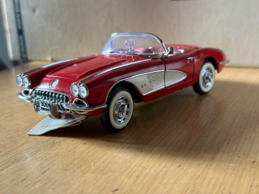 Franklin Mint - 1:24 1959 Chevrolet Corvette.