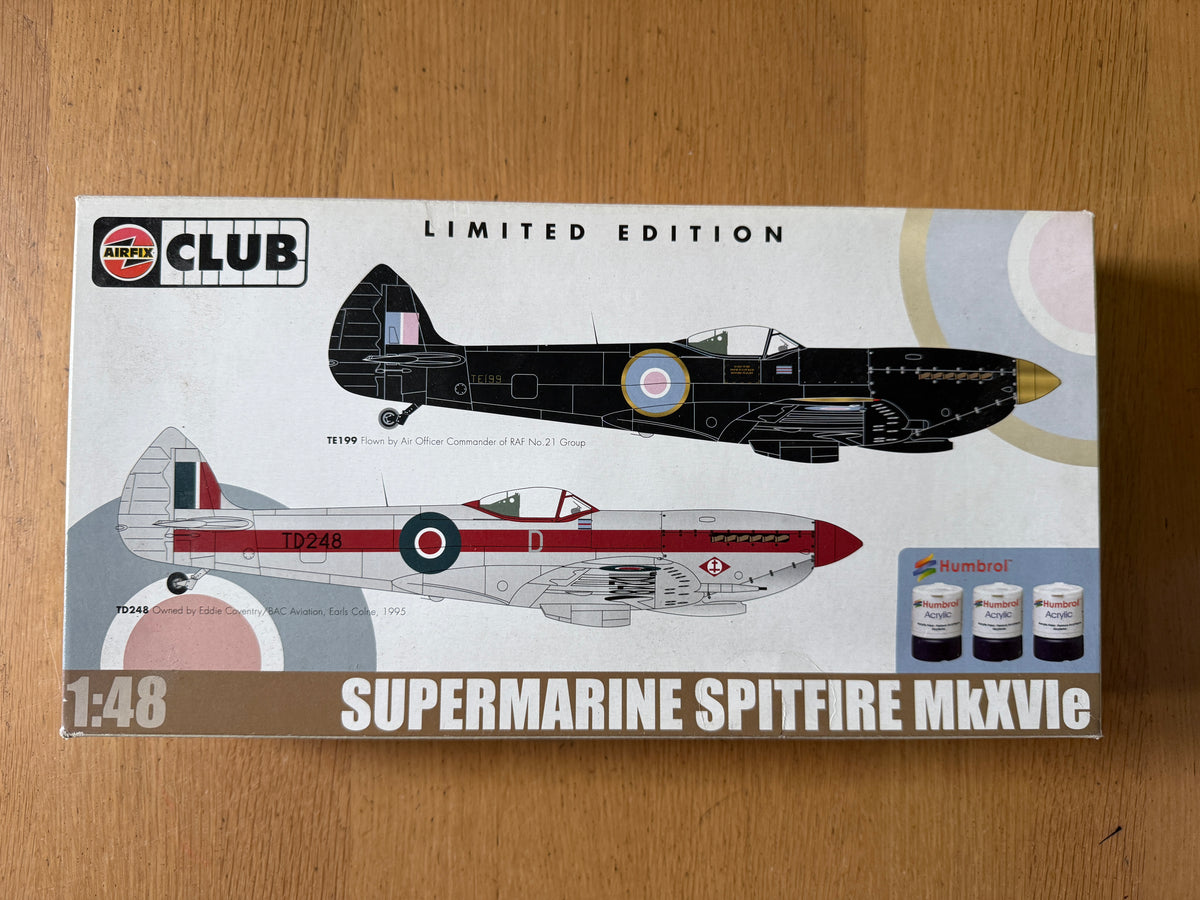 Airfix 1:48 Club Model A05116 - Supermarine Spitfire MkXVIe - Limited Edition