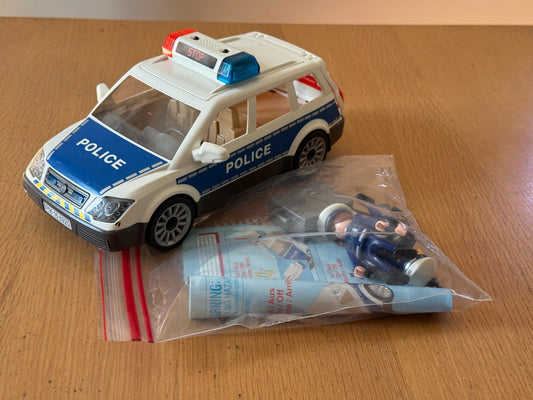 Playmobil 6890 - Police Squad Car. Pre-owned.