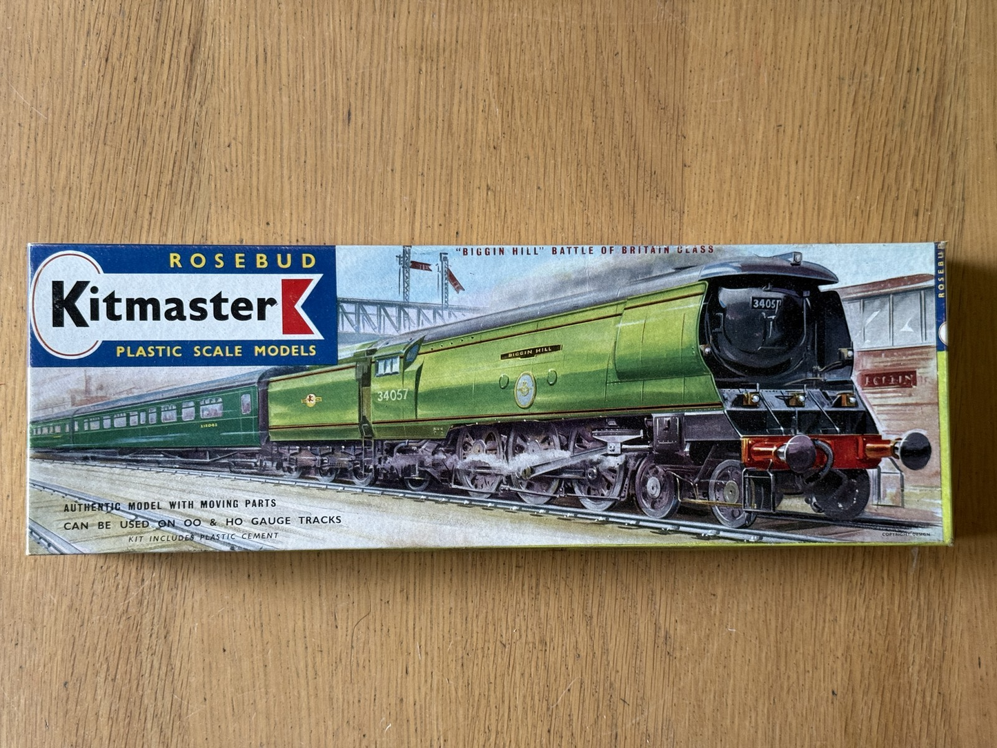 Rosebud Kitmaster HO/OO Scale Model Kit - Battle of Britain Class