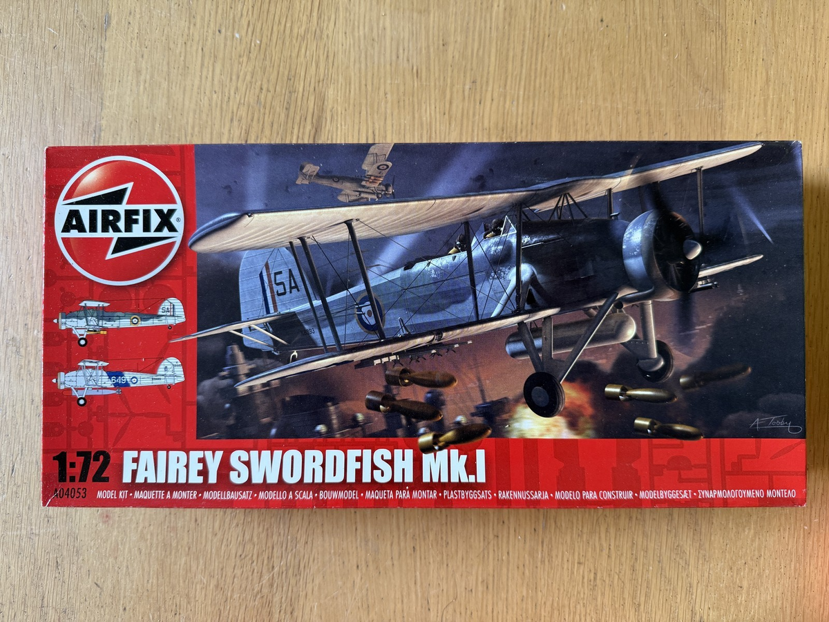 Airfix 1:72 Plastic Model Kit 04053 - Fairey Swordfish Mk.I