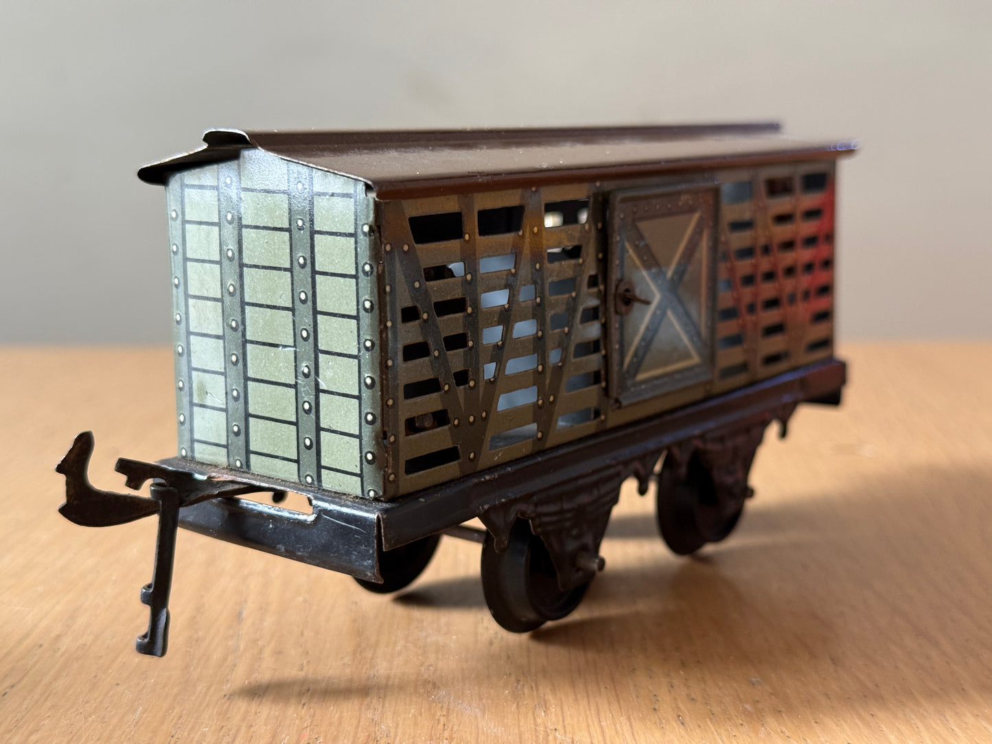 Hornby (we think) O Gauge Tin Plate Milk Van