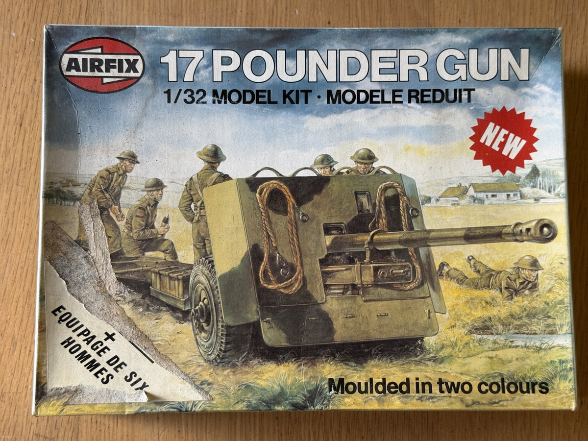 Airfix 1:32 Model Kit A06361  - 17 Pounder Gun