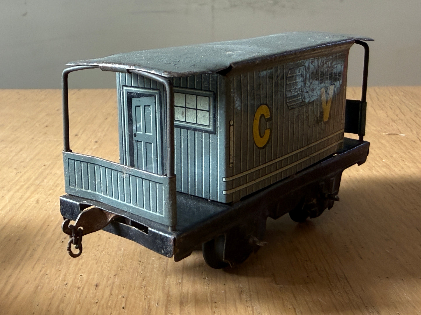 Chad Valley O Gauge Tin Plate Brake Van