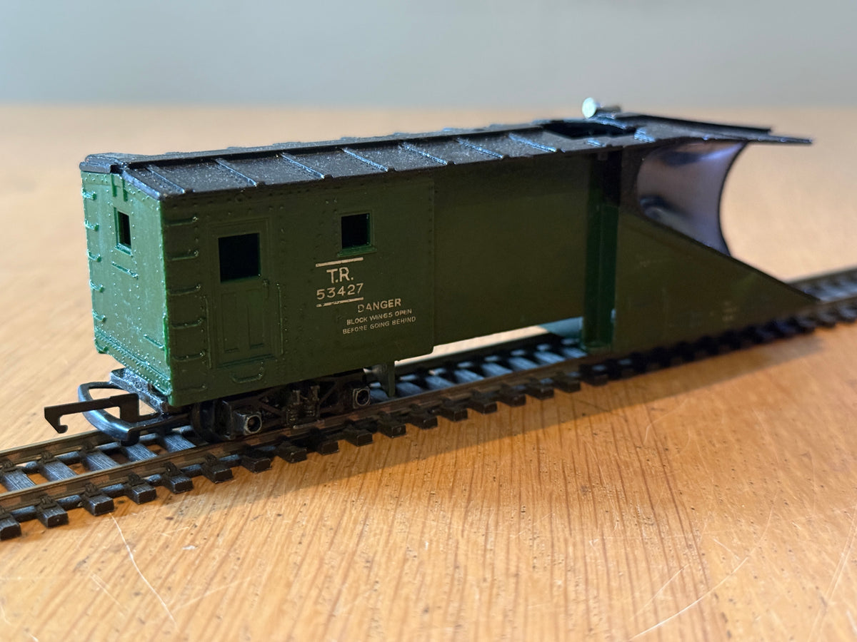 Kit built OO Gauge Snowplough