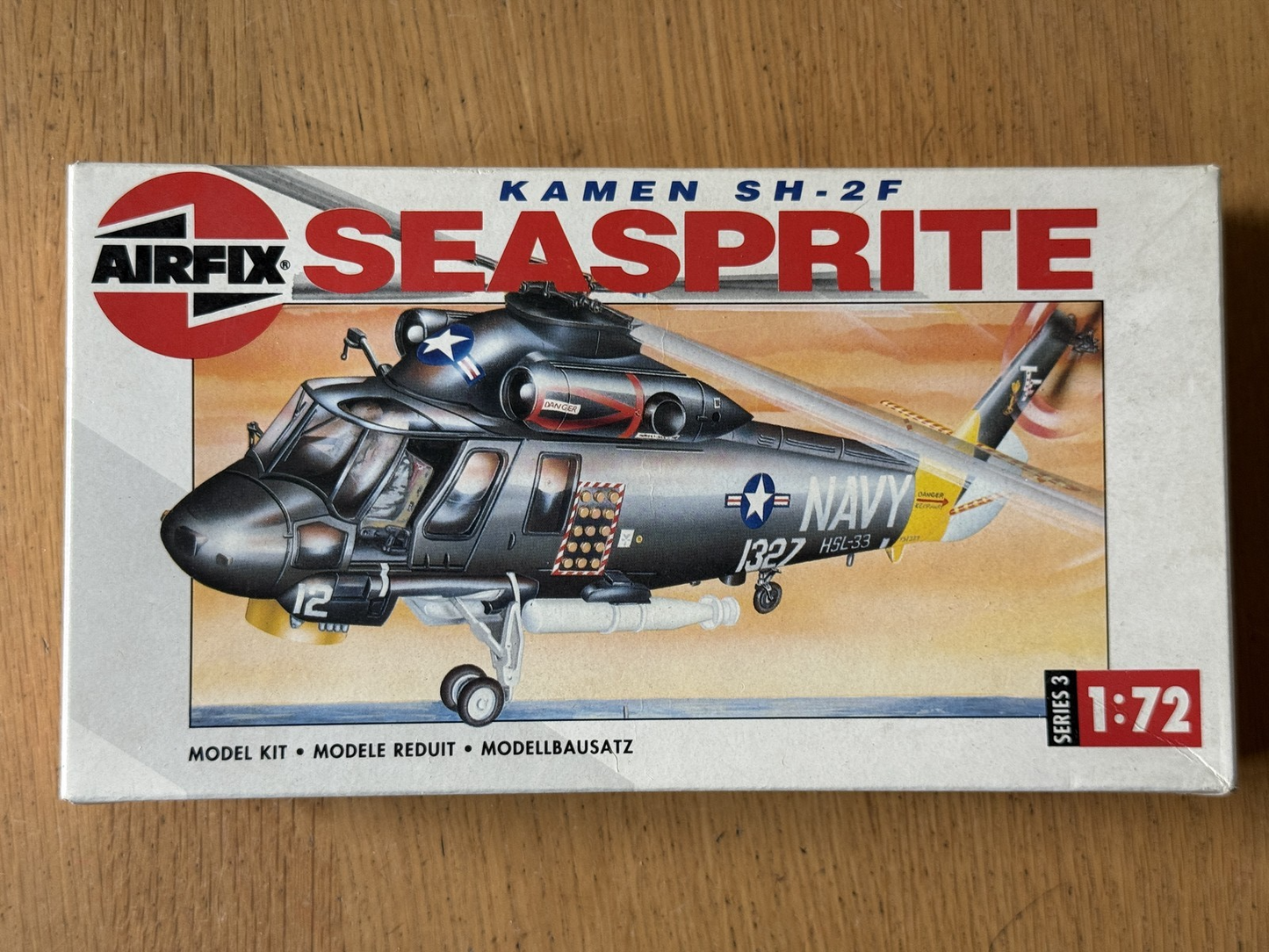 Airfix 1:72 Plastic Model Kit- Kamen SH2-F Seasprite