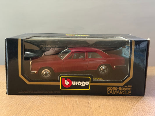Bburago 1:18 Diecast Model 3001 - Rolls Royce Camargue - Mint Condition