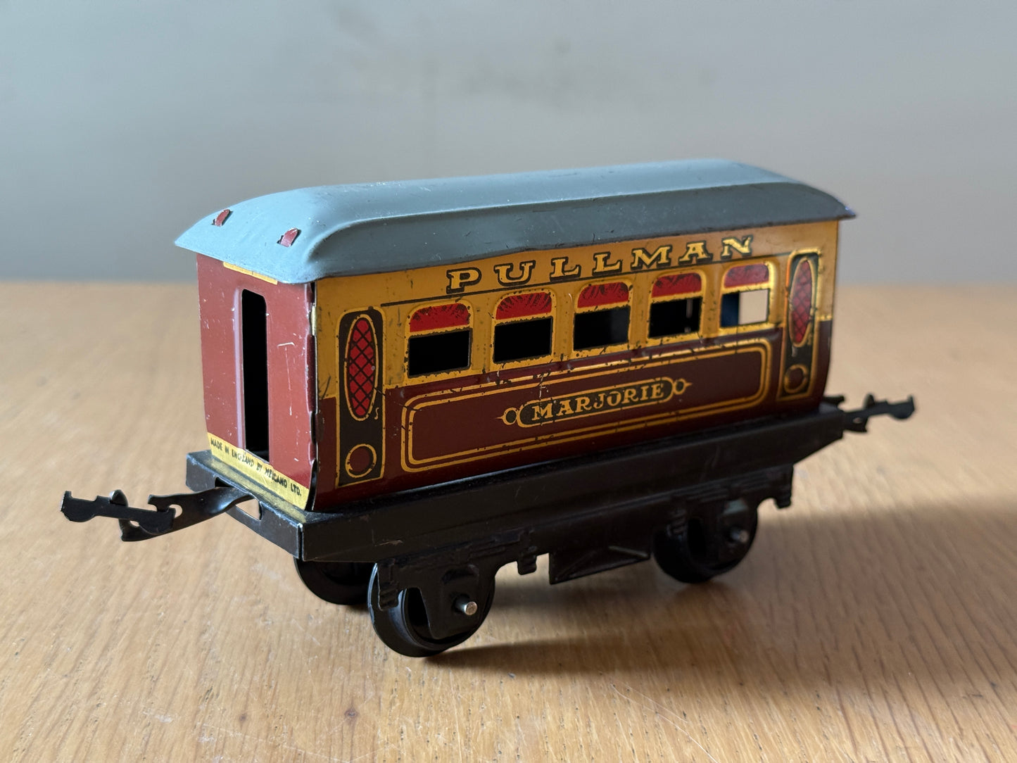 Hornby Meccano O Gauge Tinplate Pullman Coach - Marjorie