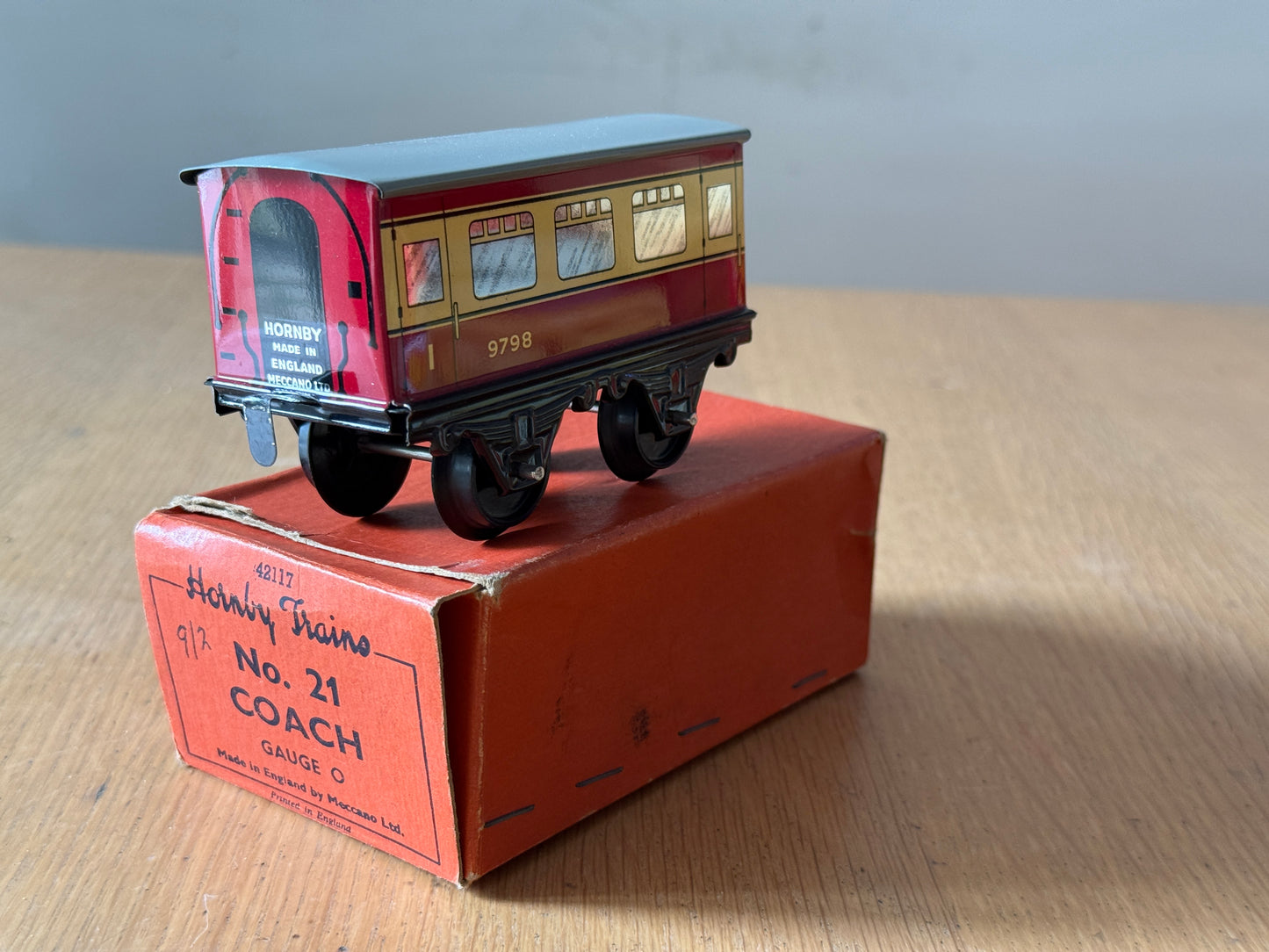 Hornby O Gauge Tinplate Coach