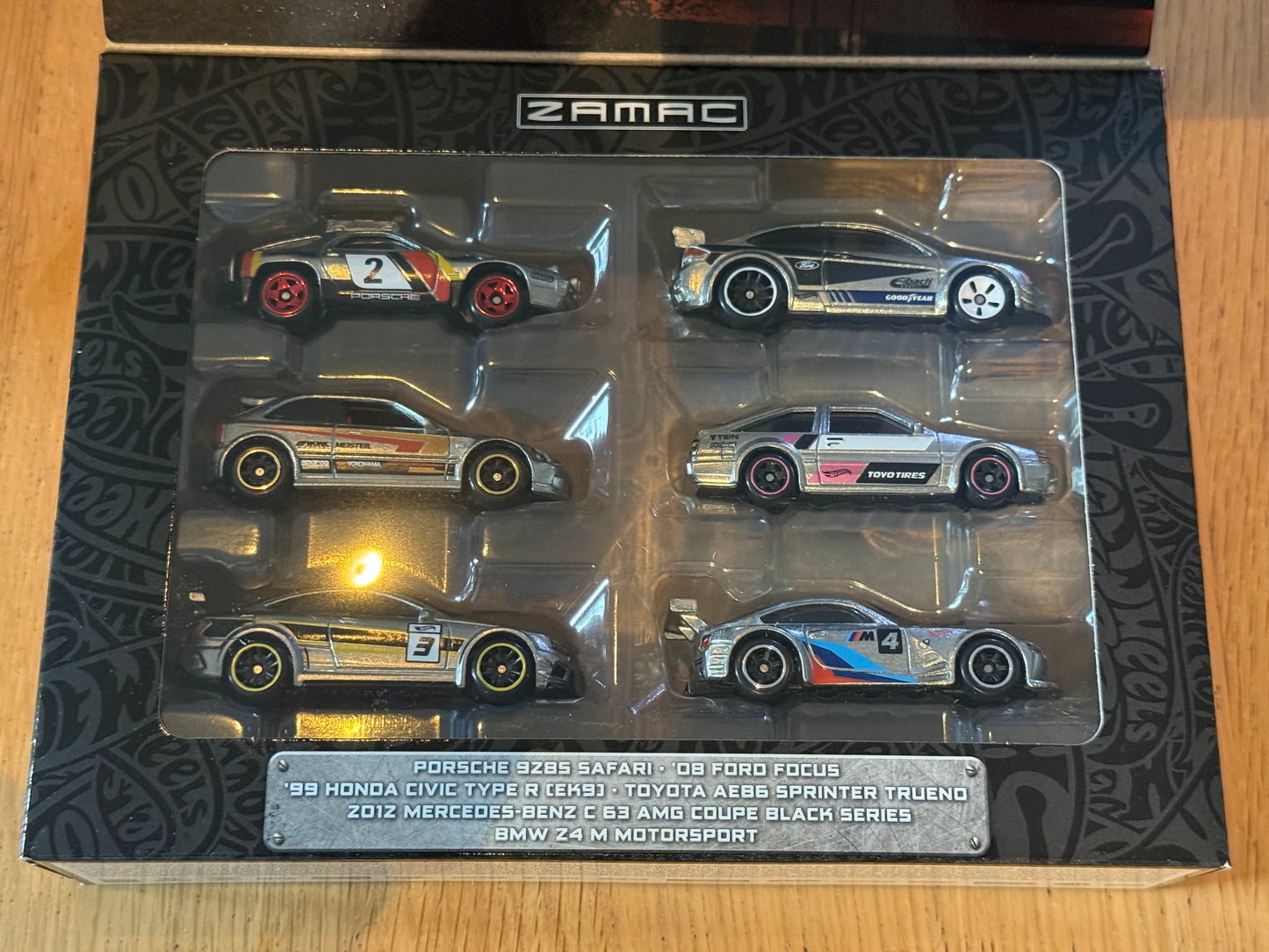Hot Wheels Silver Series - Zamac - 6 Car Multipack. BNIB.
