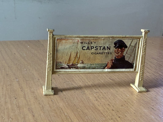 Vintage O Gauge Model Railway Advertising SIgn