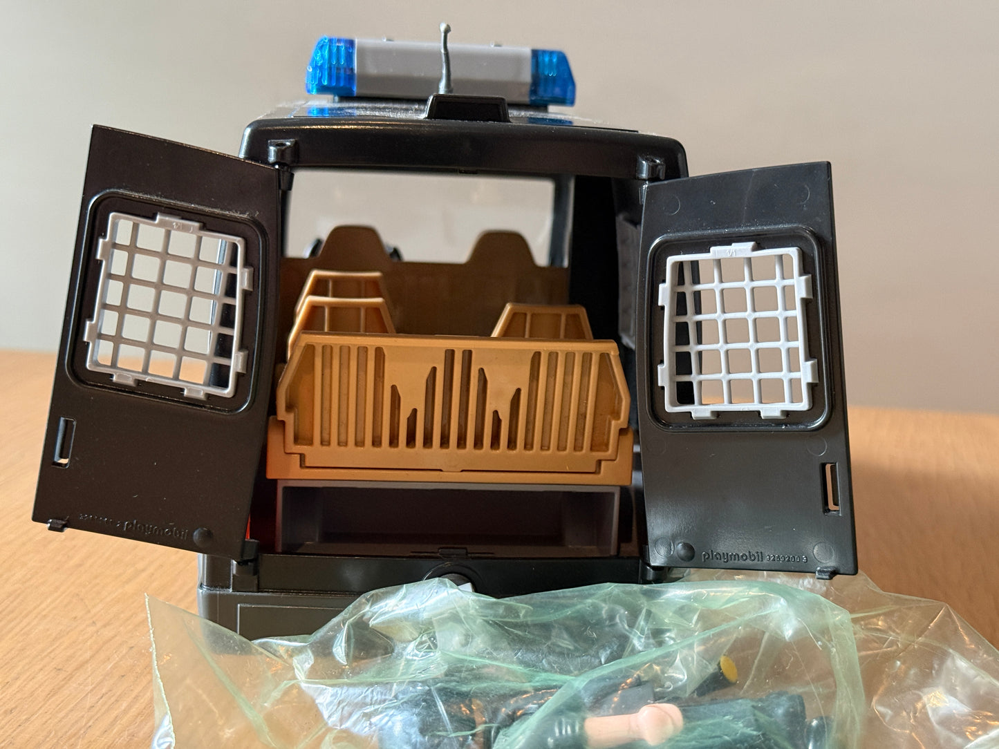Playmobil 6043 - Police Riot Van. Pre-owned.