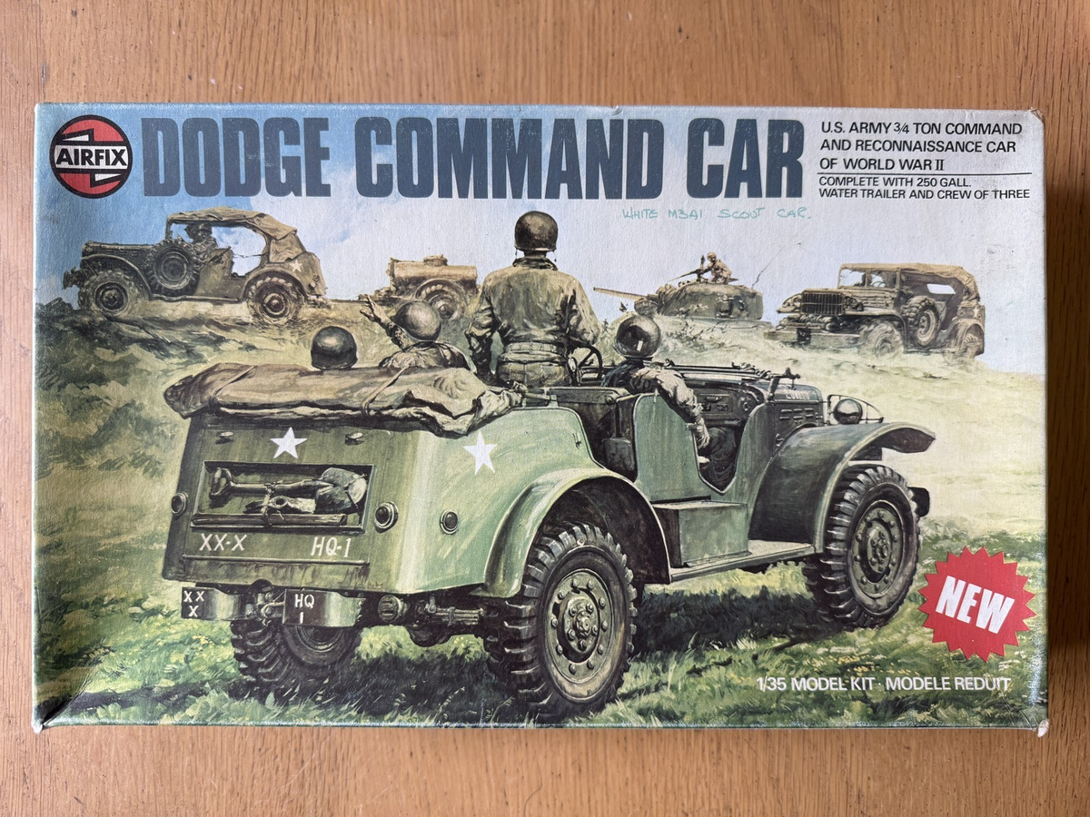Airfix 1:35 Plastic Model Kit - Dodge Command Car