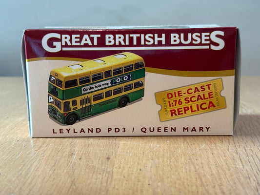 Atlas 1:76 Great British Buses - Leyland PD3/Queen Mary Southdown. BNIB.