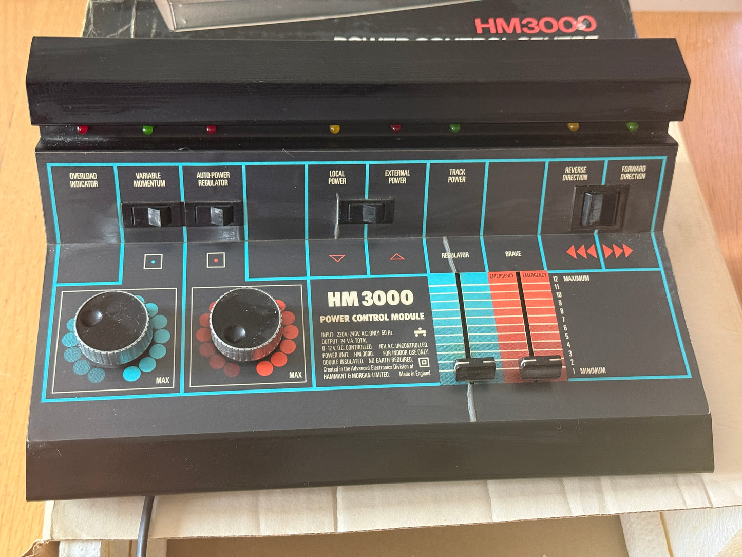 Hammant and Morgan H&M HM3000 Power Control Centre Controller - New