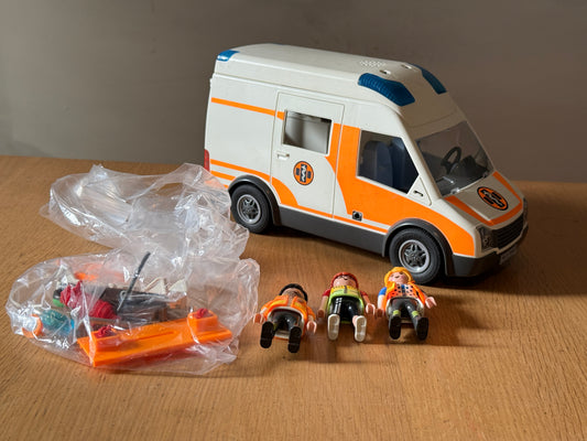 Playmobil 70049 - Ambulance. Pre-owned.