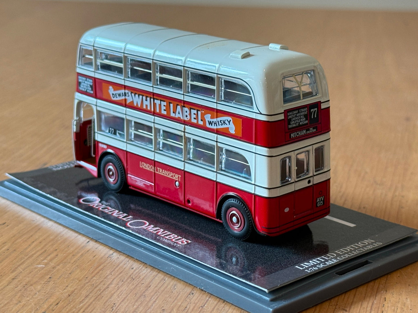 Original Omnibus 45701 - AEC Q Bus - London Transport - Mitcham