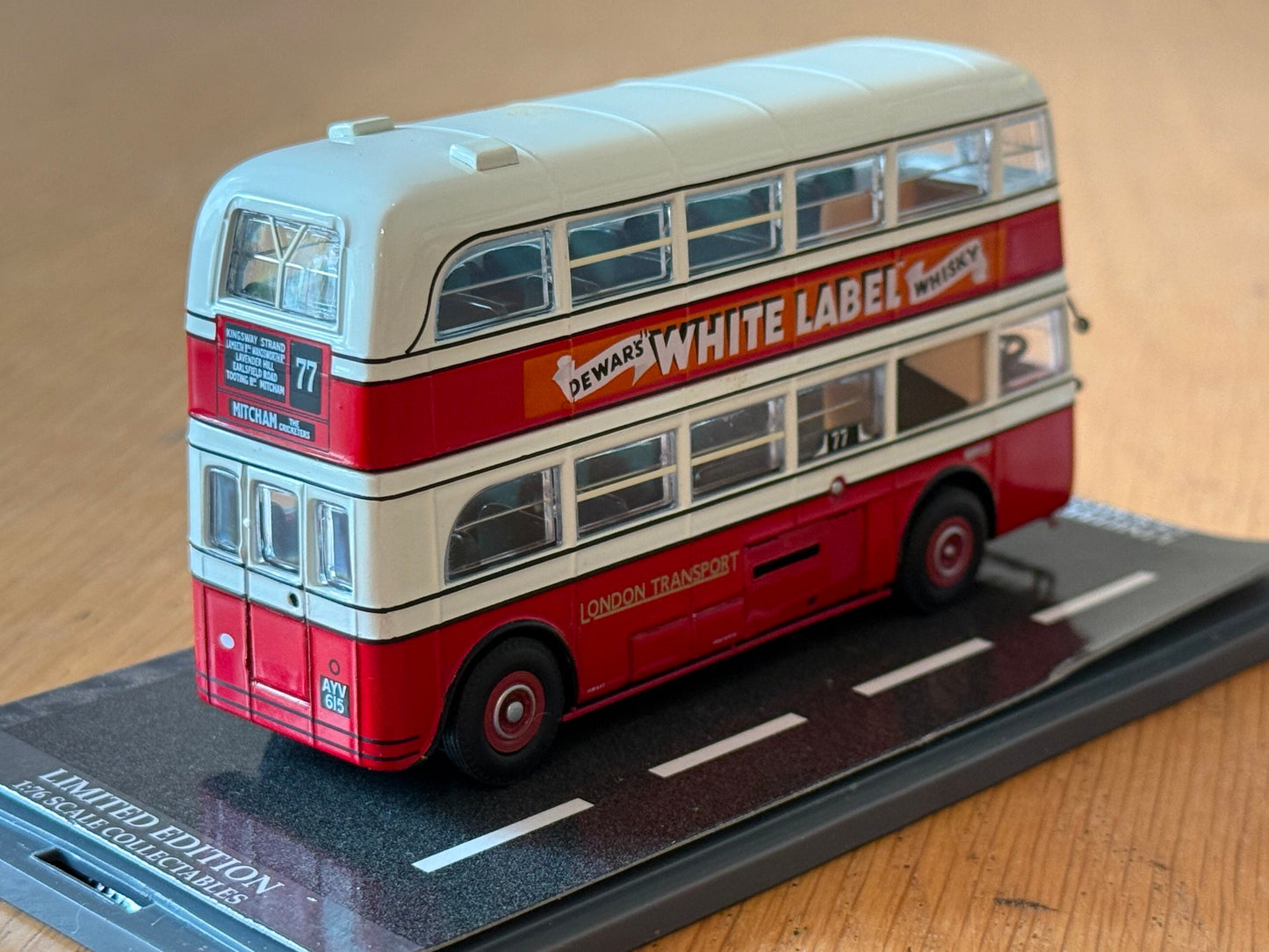 Original Omnibus 45701 - AEC Q Bus - London Transport - Mitcham