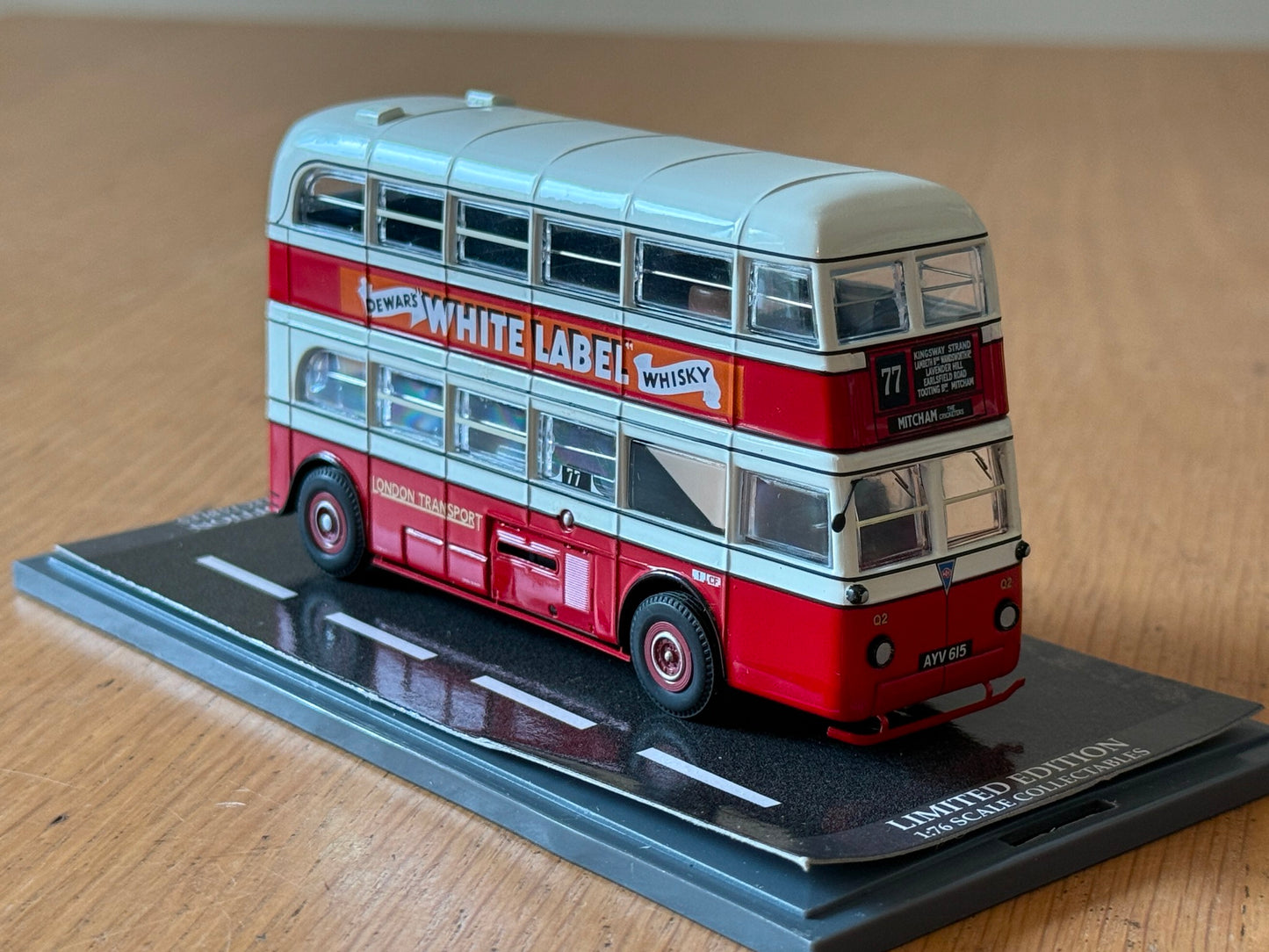 Original Omnibus 45701 - AEC Q Bus - London Transport - Mitcham