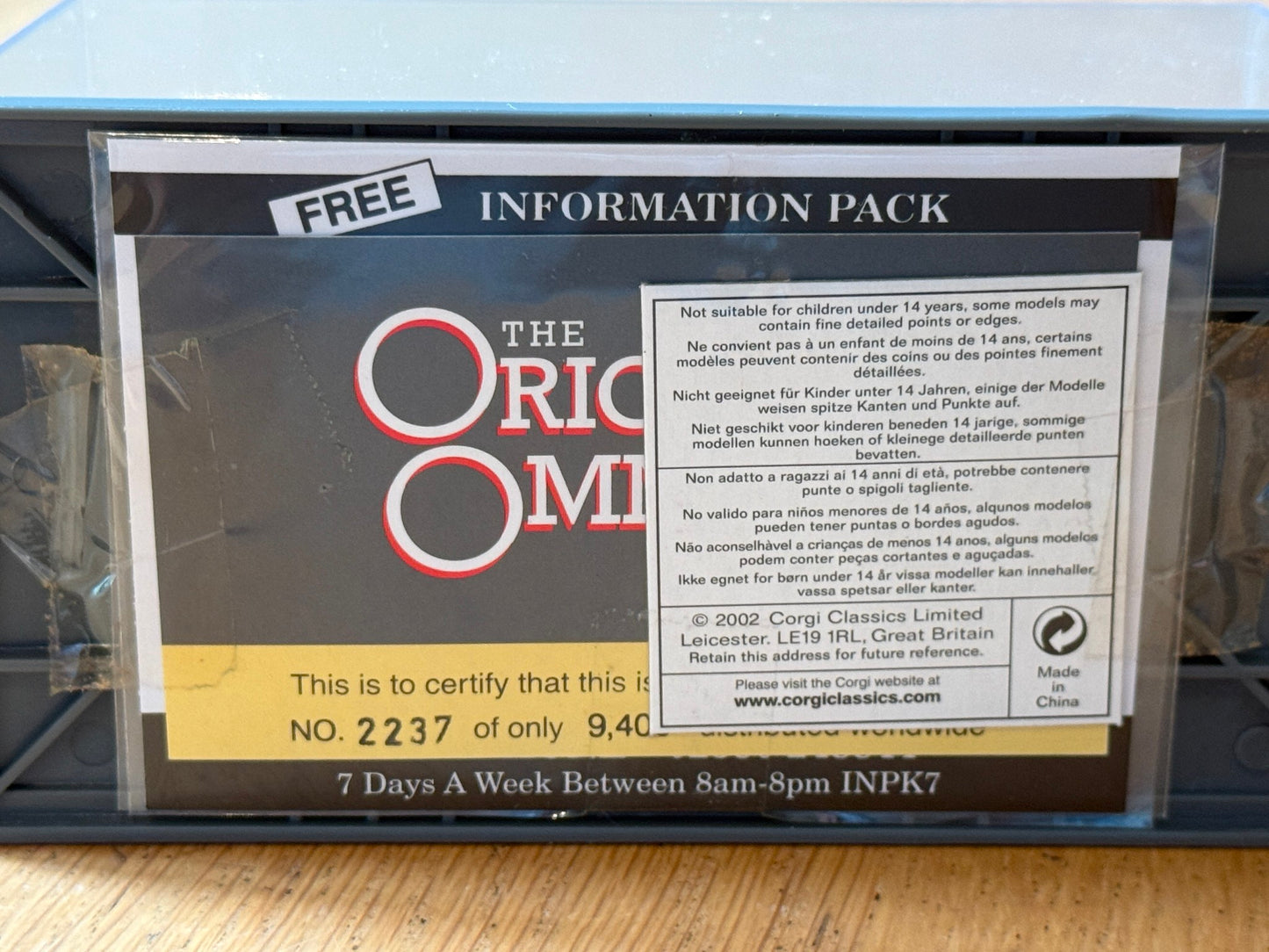 Original Omnibus 45706 - OM41001 AEC 4Q4 London Transport