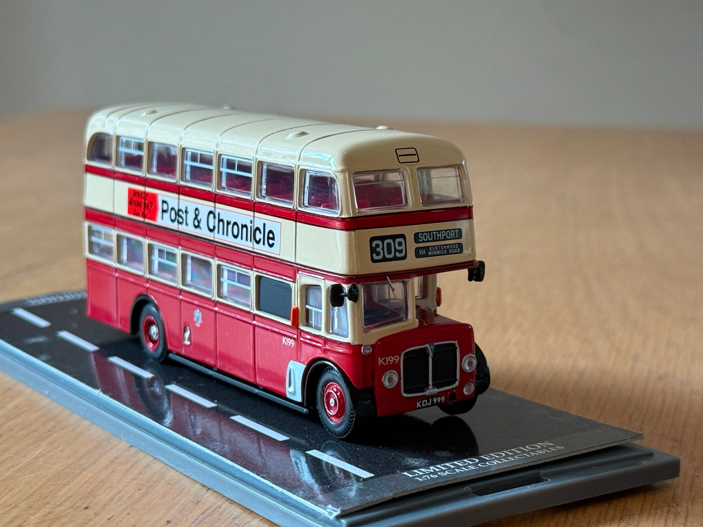 Original Omnibus 41101 AEC Regent V/East Lancs - St Helens Corpn. Transport