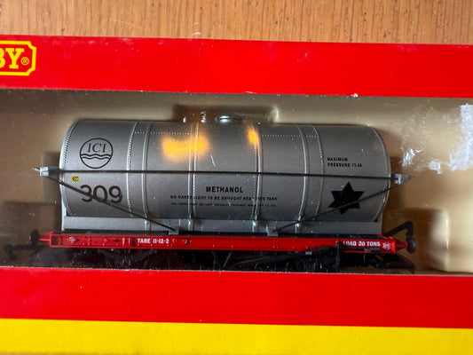 Hornby OO Gauge R6208A ICI 20 Ton Tank Wagon 309 BNIB