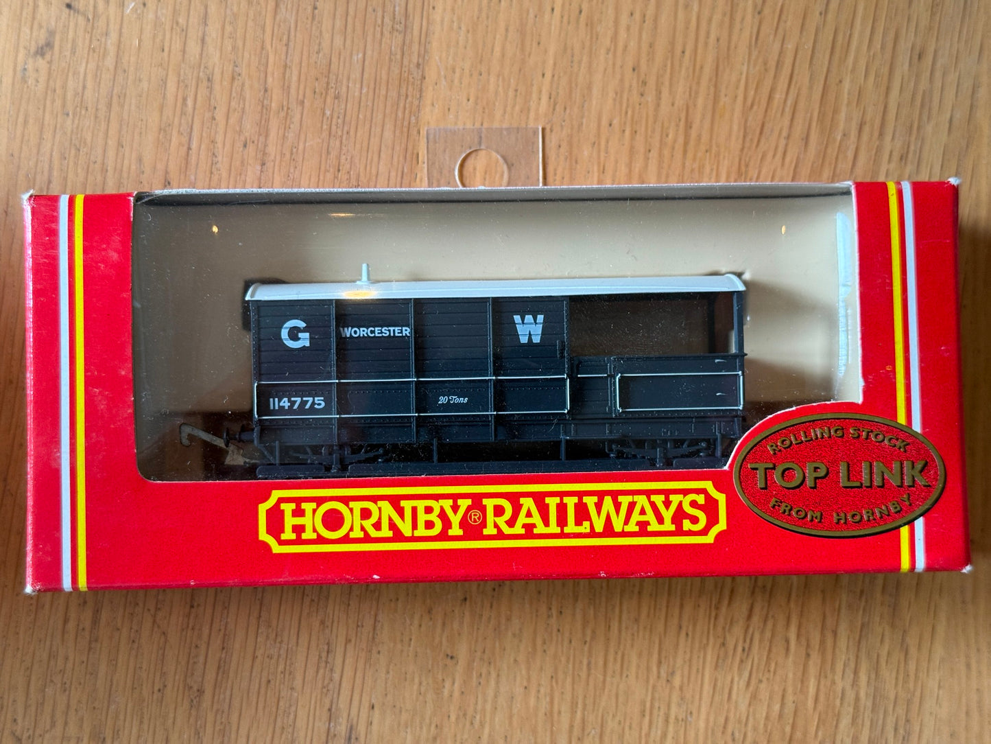 Hornby OO Gauge R6077 GWR 20 Ton Toad Brake Van 114775 Worcester BNIB