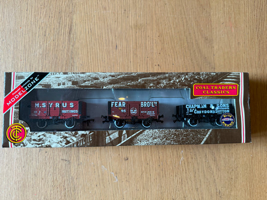 Bachmann 37-080P Pack of 3 Wagons Coal Trader Classics. Ltd Ed. Modelzone. BNIB