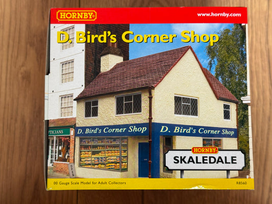 Hornby Skaledale OO Gauge Building - D Bird's Corner Shop BNIB