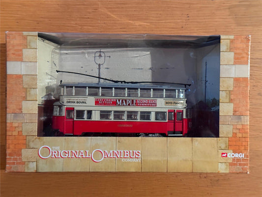 Corgi Original Omnibus OO Gauge OM40505 Feltham Tram London United Tramways BNIB