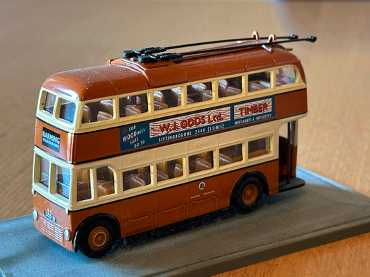 Corgi OO Gauge Original Omnibus. Maidstone Trolleybus. No case.